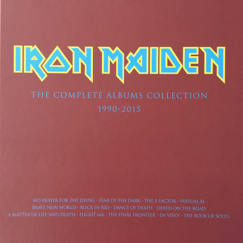 Iron Maiden (UK-1) : The Complete Albums Collection 1990-2015